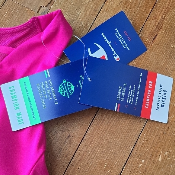 NWT! Champion Women's (S) Bold Pink Sports Bra - Picture 5 of 8